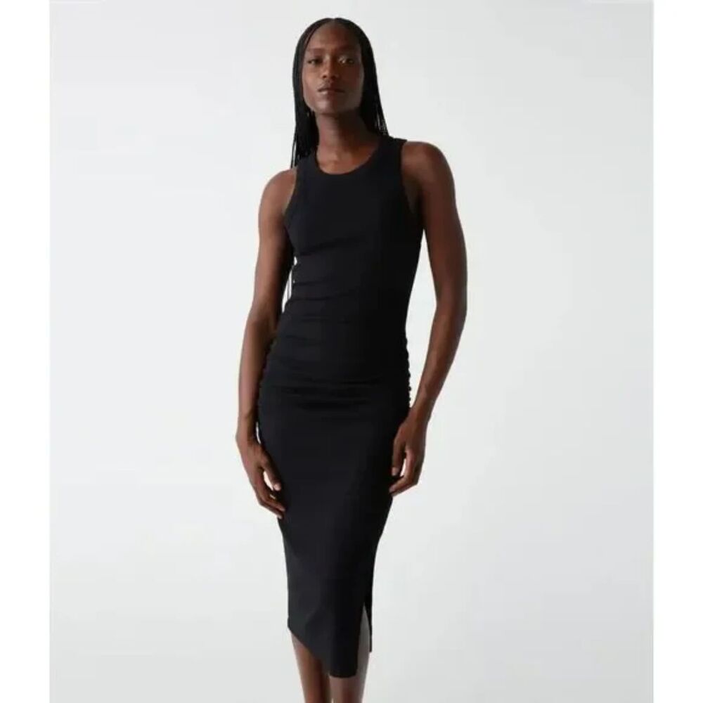 Michael‎ Stars Wren Ribbed Midi Dress